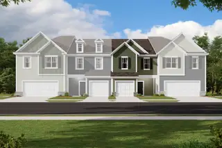 New construction Townhouse house 759 Lock Haven Dr Nw, Concord, NC 28027 plan Manchester - image
