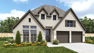 New construction Single-Family house 22210 Larkspir Gate Dr, Hockley, TX 77447 plan 2574W - image