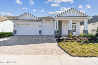 New construction Single-Family house 122 Canopy Forest Drive, Saint Augustine, FL 32092 The Arthur- photo