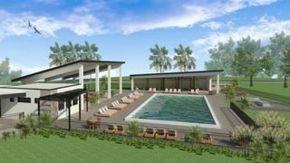 New construction Single-Family house 5770 Cool Spring Cv, St. Cloud, FL 34771 plan CALI - image