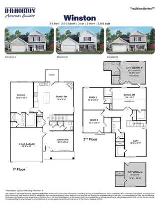 New construction Single-Family house 2781 Burgess Dr, Mebane, NC 27302 plan Winston - image