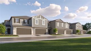 New construction Townhouse house 17741 Tawny Malt Place, Land O' Lakes, FL 34638 Capri II- photo