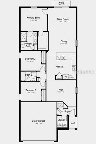 New construction Single-Family house 13836 Shellmore Ave, Palmetto, FL 34221 plan Spruce - image