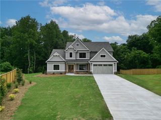 New construction Single-Family house 461 Spring Creek Dr, Monroe, GA 30655 plan (GA) Kirkland A.1 2 Front Entry - image