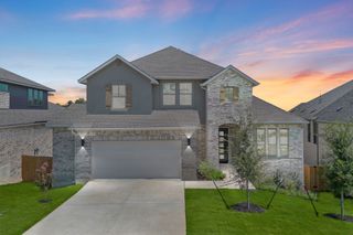 New construction Single-Family house 1724 Snowdrop Dr, Georgetown, TX 78628 plan Brookshire - image