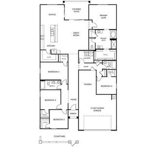 New construction Single-Family house 24419 W Siesta Dr, Buckeye, AZ 85326 plan Bailey - image