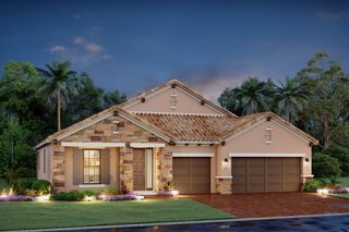 New construction house 8553 White Hawk Pl, Sarasota, FL 34241 plan Crystal - image