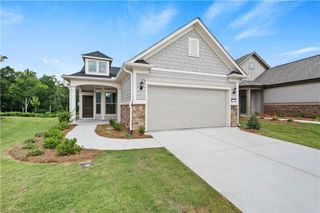 New construction Single-Family house 5674 Villa Crest Drive, Hoschton, GA 30548 Taft Street- photo