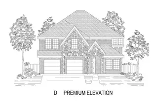 New construction Single-Family house 4406 Rolling Springs Ct, Celina, TX 75009 plan Princeton 2F-EW - image