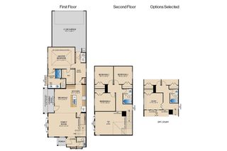 New construction house 466 Wonder Gardens Aly, Lavon, TX 75166 plan Walden - image