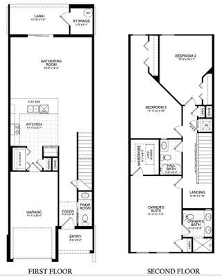 New construction  house 295 Chesapeake Dr, St. Cloud, FL 34771 plan Azalea Townhome - image