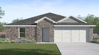 New construction Single-Family house 108 Baby Calf Roping Rd, Jarrell, TX 76537 plan Baird - image