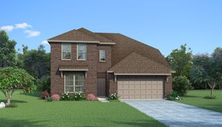 New construction house 2393 Rams Horn Dr, Waxahachie, TX 75167 plan Sequoia II - image