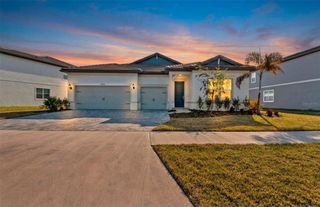 New construction house 35108 Colstrip Trl, Zephyrhills, FL 33541 plan Merlot - image