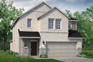 New construction house 184 Palo Duro Bnd, Rhome, TX 76078 plan Lamar - image