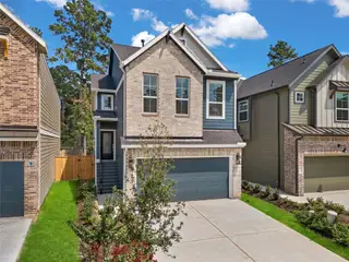 New construction Single-Family house 532 Red Cascade Trl, Willis, TX 77318 plan Margaux - Chateau - image