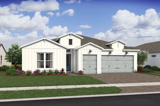 New construction Single-Family house 10217 Nw Field Flower Trl, Port St. Lucie, FL 34987 plan Franklin - image