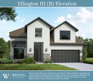 New construction Single-Family house 5819 Silver Perch Lane, Manvel, TX 77578 The Ellington III- photo