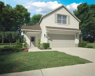 New construction Single-Family house 8010 Shining Flor Run, Lago Vista, TX 78645 Elm | Lakeside at Tessera- photo