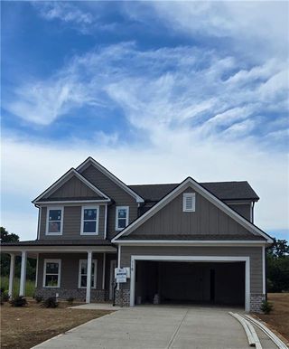 New construction Single-Family house 118 Harmony Farms Orch, Eatonton, GA 31024 plan (GA)Hunter A 2 Front Entry - image