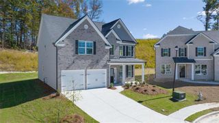 New construction Single-Family house 1721 Lacebark Elm Way, Lawrenceville, GA 30045 Fleetwood- photo