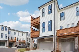 New construction Townhouse house 113 Iveybrooke Ln, Unit 61, Alpharetta, GA 30009 plan The Benton I - image