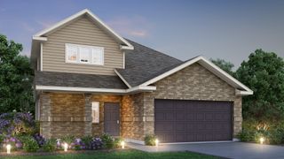 New construction house 7715 Granger Cv, San Antonio, TX 78252 plan The Andria - image