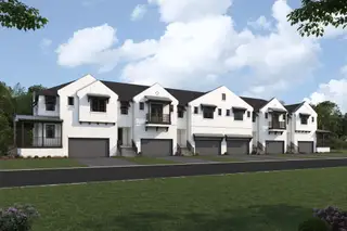 New construction Townhouse house 1319 Waterways Cir Ne, St. Petersburg, FL 33702 plan Seabreeze - image