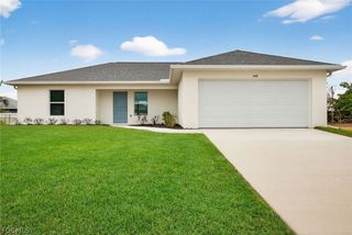 New construction house 1410 Nw 13Th Ter, Cape Coral, FL 33993 plan The Seabreeze Cove - image