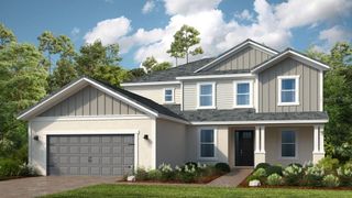 New construction Single-Family house 1545 Trailhead Ln, Zephyrhills, FL 33541 plan Sand Key - image
