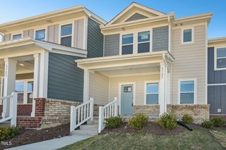 New construction Townhouse house 3725 Rosebush Dr, Zebulon, NC 27597 plan Thorton - image