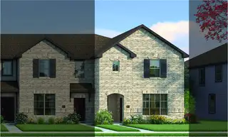New construction Townhouse house 259 Territory Trl, Fort Worth, TX 76120 plan Bowie 5A5 - image