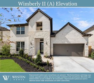 New construction Single-Family house 4607 Rustic Garden Lane, Fulshear, TX 77441 The Wimberly II- photo