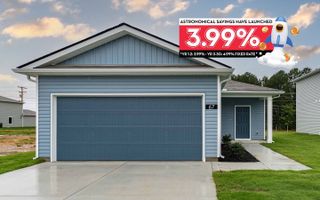 New construction  house 67 Stonehenge Ln, Manchester, TN 37355 plan Henry - image