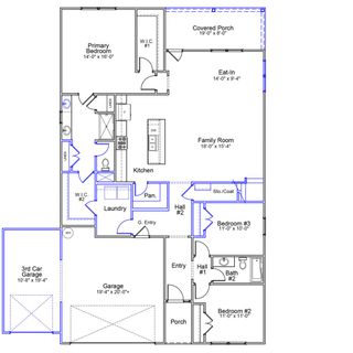 New construction Single-Family house 520 Sims View Ct, Chesnee, SC 29323 plan Gwinnett II - image