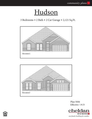 New construction Single-Family house 132 Loveta Ln., Boyd, TX 76023 5006_Hudson EF- photo