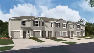 New construction Townhouse house 31136 Paper Birch St, Wesley Chapel, FL 33545 plan Vale - image
