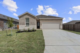 New construction Single-Family house 31908 Ambrose St, Bulverde, TX 78163 plan Carmel - image