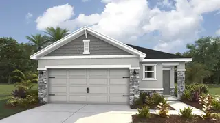 New construction Single-Family house 9984 Morning Meadowlark Trl, Parrish, FL 34219 plan Allex - image