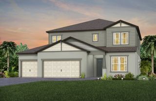New construction Single-Family house 5157 Everlong Dr, Apollo Beach, FL 33572 plan Yorkshire - image
