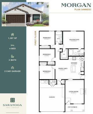 New construction Single-Family house 414 Magnetic Hill Dr, Crosby, TX 77532 plan Morgan - image