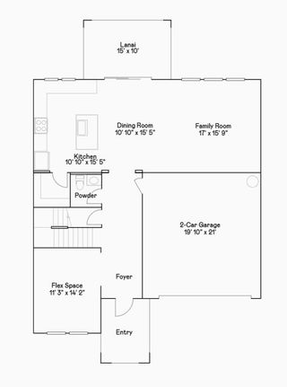 New construction  house 686 Terrapin Dr, Debary, FL 32713 plan Allison II - image
