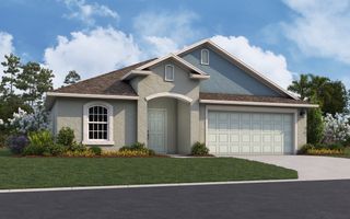 New construction Single-Family house 2974 Supermarine Rd, Tavares, FL 32778 plan Poinciana - image