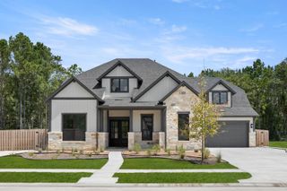 New construction Single-Family house 41811 Wendele Wy, Todd Mission, TX 77316 plan Brookdale II - image