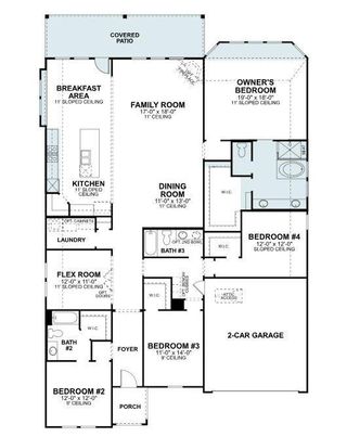 New construction Single-Family house 3801 Water Lily Way, Celina, TX 75009 Nolan - Classic Series- photo