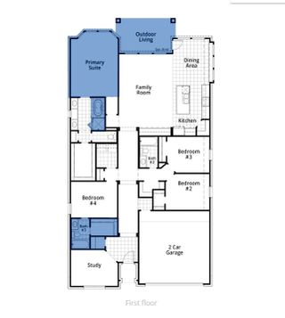 New construction Single-Family house 2123 Charming Forge Rd, Forney, TX 75126 Denton Plan- photo