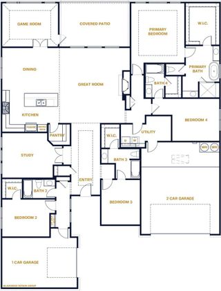 New construction Single-Family house 146 Gaston Dr, Bastrop, TX 78602 plan Charleston - image
