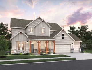 New construction Single-Family house 17525 Della Rose Dr, Pflugerville, TX 78660 plan Hathaway - image