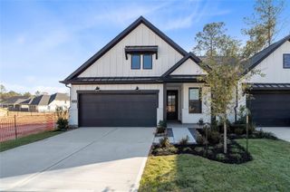 New construction Townhouse house 9110 Petroglyph Point Ct, Porter, TX 77365 - image