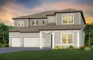 New construction  house 1684 Valier Pt, Zephyrhills, FL 33541 plan Roseland - image
